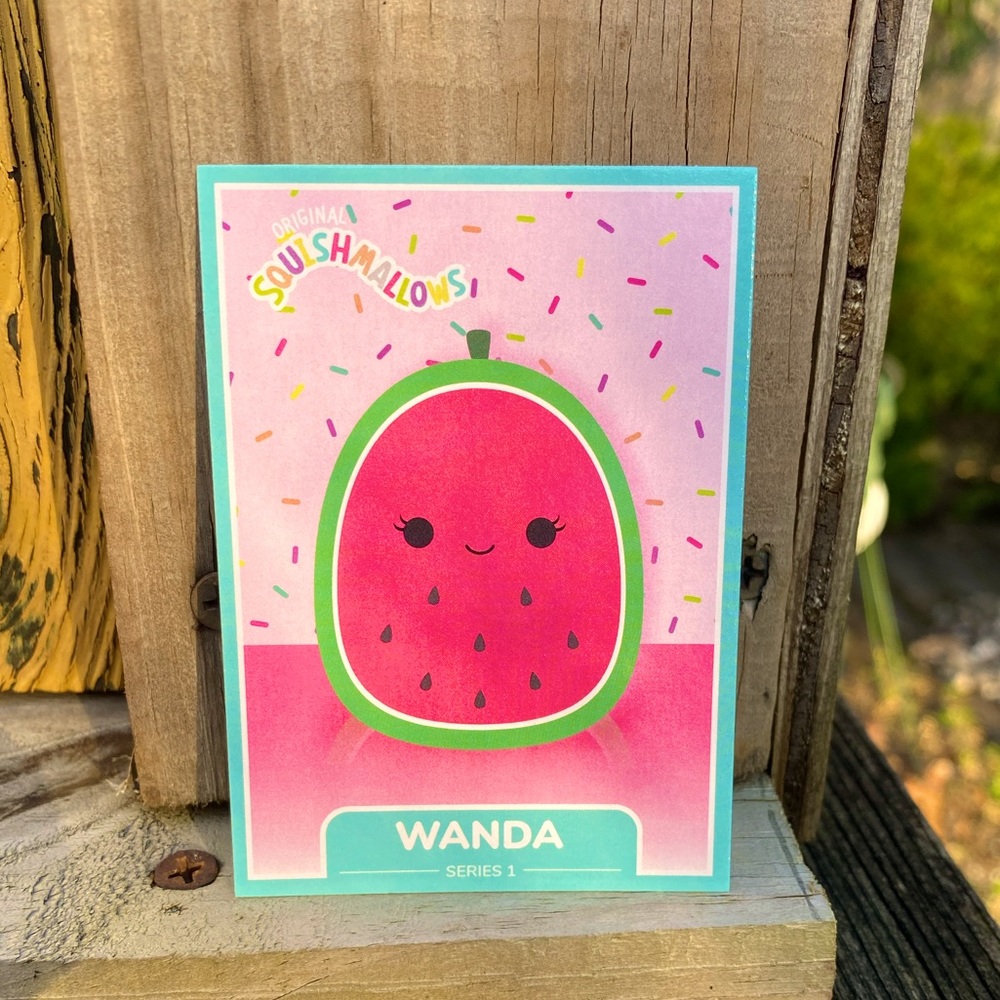 Squishmallows Trading Card Wanda Series 1